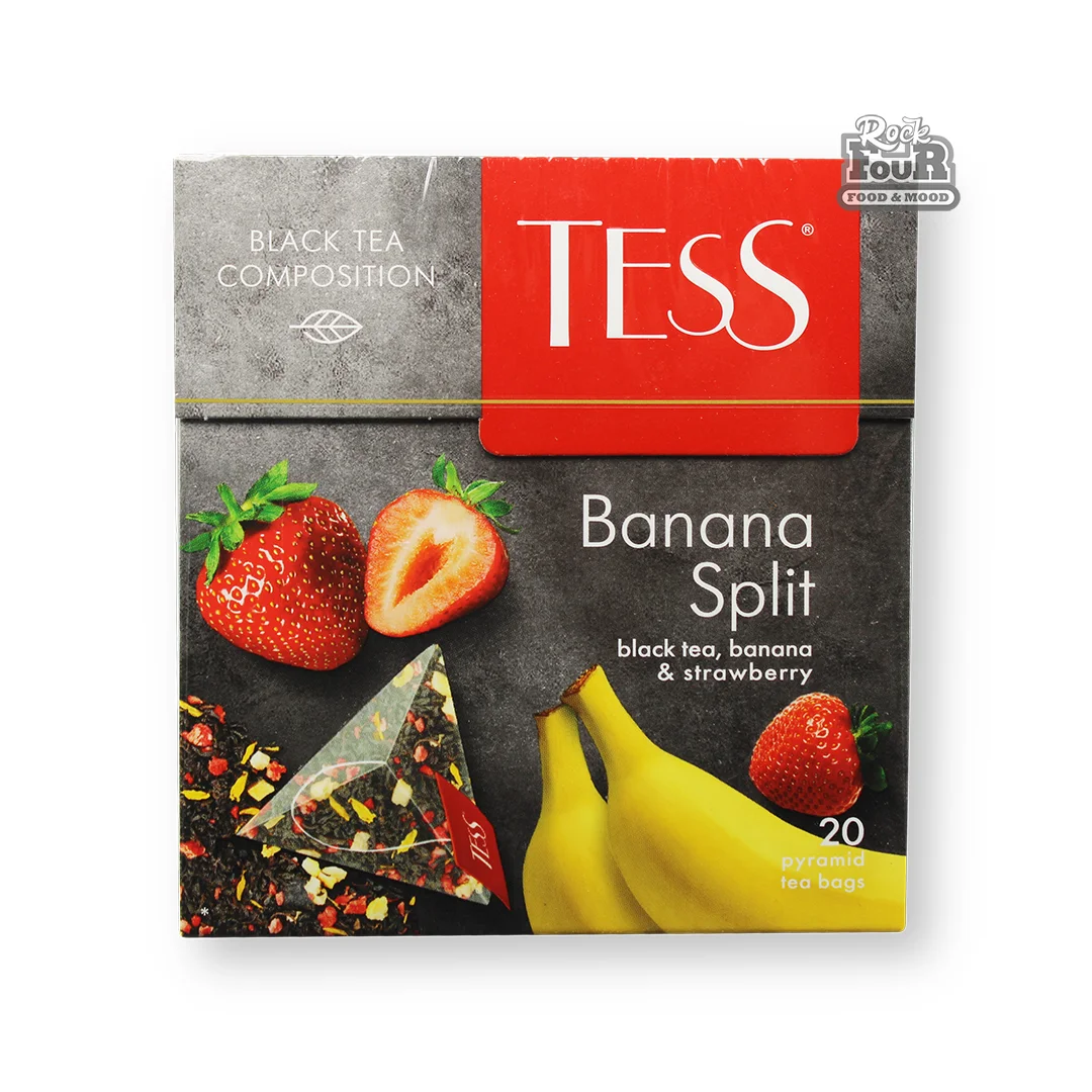 Սև թեյ «TESS Banana Split» 20հատ